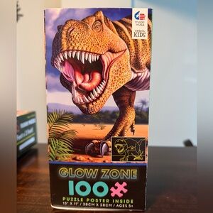 Kids Glow Zone Dinosaur Puzzle